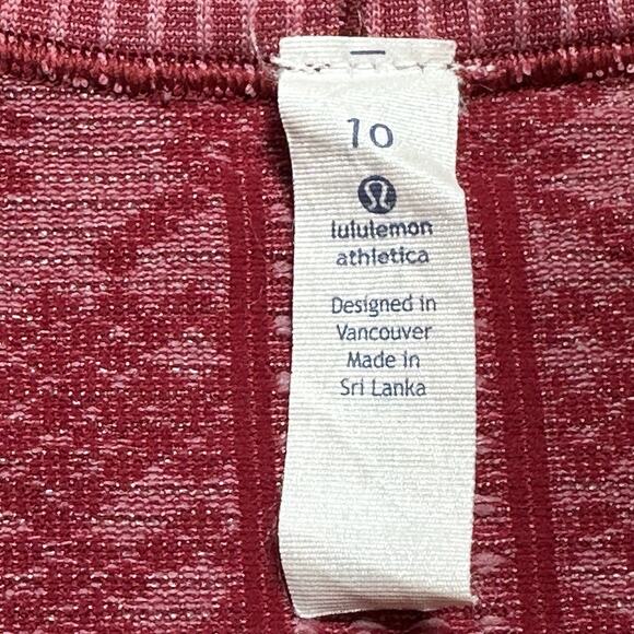 Lululemon Swiftly Tech Long Sleeve Top Berry Rumble Red Size‎ 10 - Picture 3 of 8